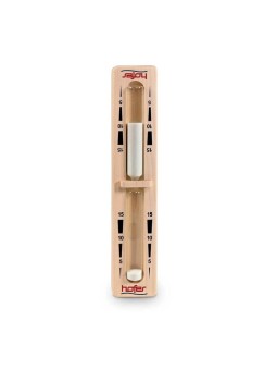 Clessidra in legno per sauna