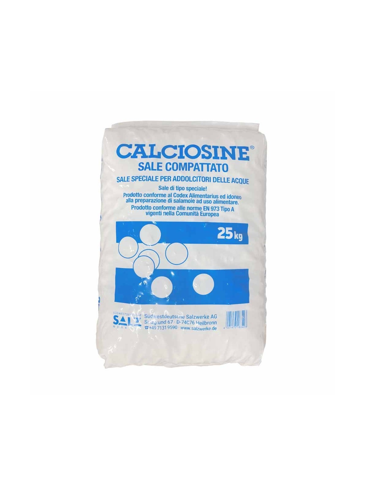 Calciosine per trattamento acqua