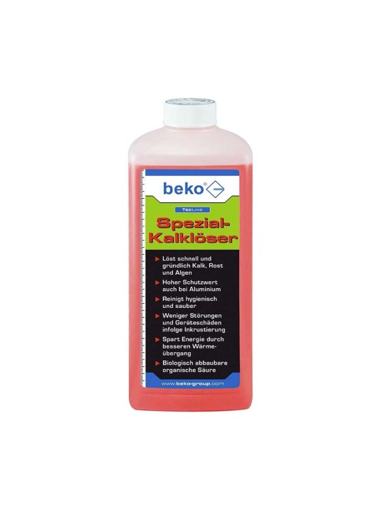 BEKO TecLine Detersivo Anticalcare Professionale 1L – Scioglie Calcare E Ruggine