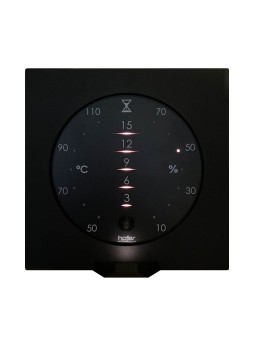 Termoigrometro digitale con clessidra (quadrato)