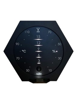 Termoigrometro digitale con clessidra (hexagonal)