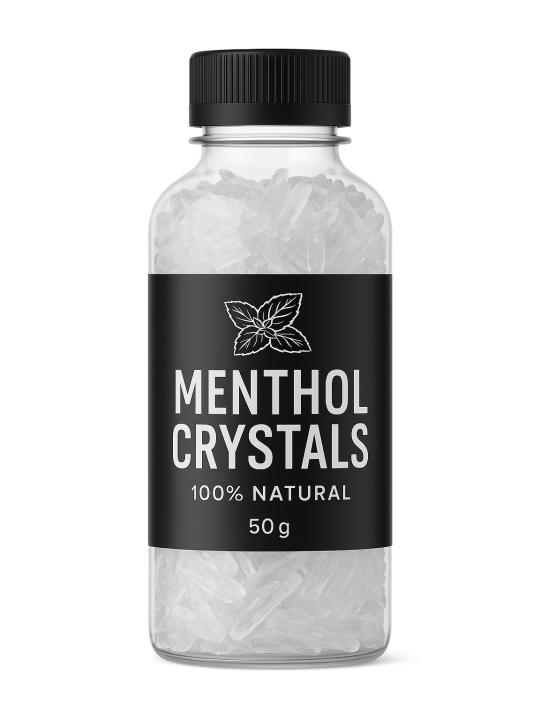 Cristalli di mentolo